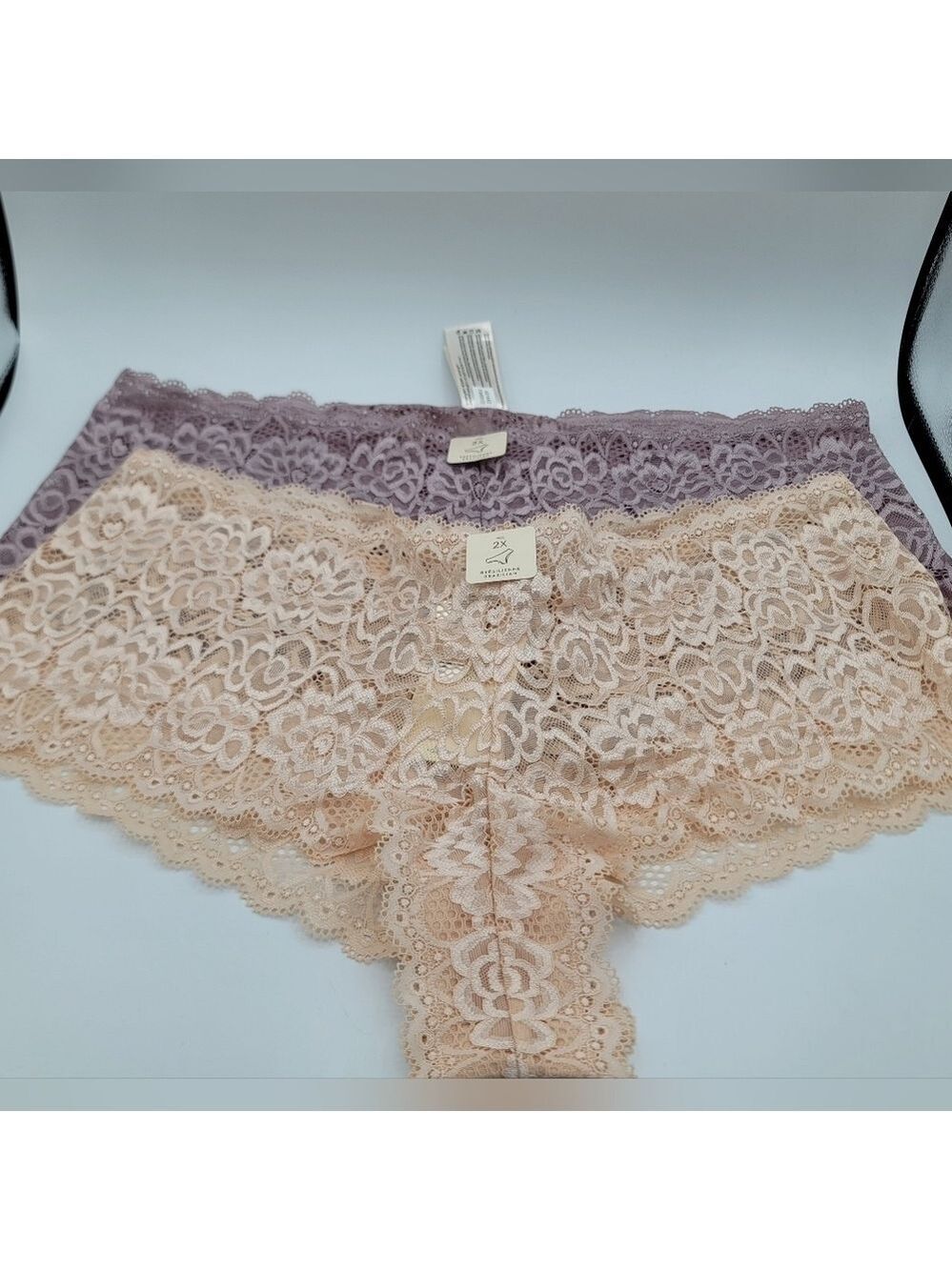 Deesse Brazilian Lace Underwear Panties Size 2X NEW #987